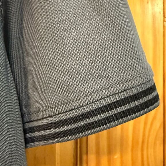 Chaps Gray Polo Shirt Classic Design golf size L - Picture 4 of 7
